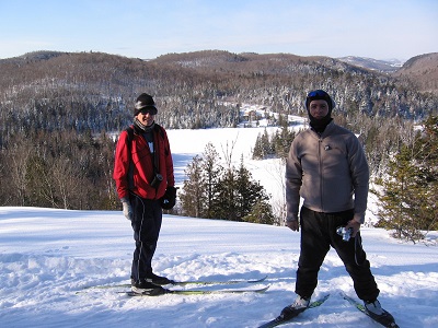 Far Hills 2008 Skiers at Lac LaSalle